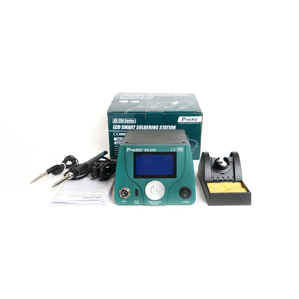 ss-259b умная паяльная станция с жк-дисплеем фото